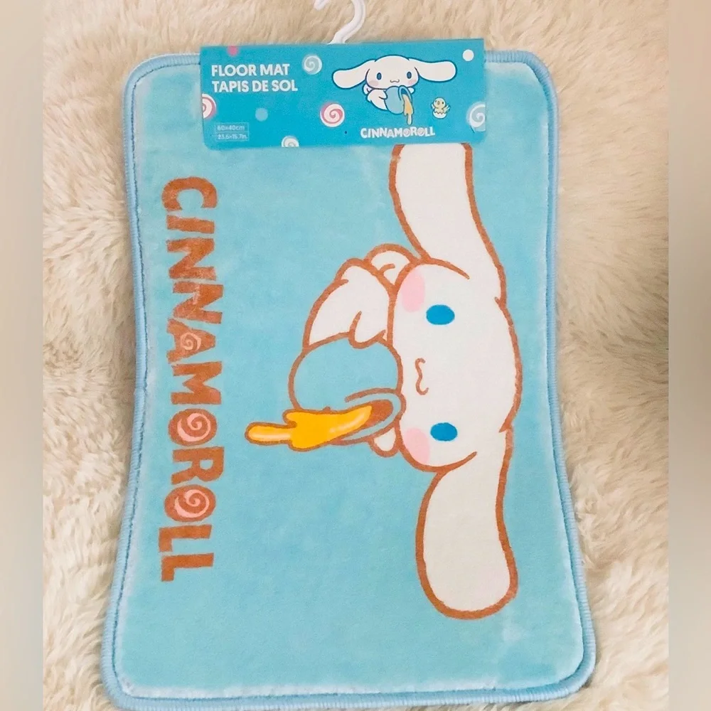 Sanrio Kawaii Anime Cinnamoroll Bathroom Mat Floor Mat